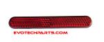 B&M Rückstrahler mit selbstklebender Folie in rot 89 x 13 mm E geprüft